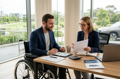 DriveWise advisor with customer
